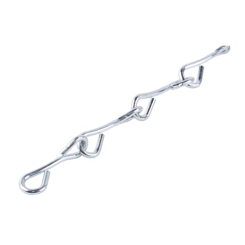 Chaîne à maillons simples zinguée 3mm x 10m pour fixations diverses - 2