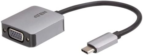 USB-C to VGA Adapter 1 Port Ideal for Connecting USB-C Devices to VGA Displays, Compact and Easy to Use