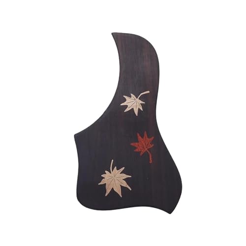 Pickguard palissandre autocollant évite les rayures de médiator sur table de guitare