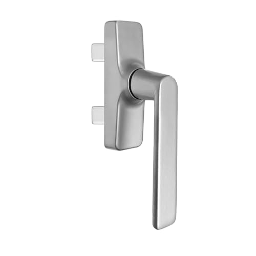 Sivenci - Practical handle | Cremona European series | 2 blades interior opening handle | Modern finish | White | Right (Silver, Right)