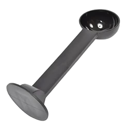 Quailitas Coffee Measuring Scoop [Black] for De'Longhi Coffee Machine Measuring Spoon Scoop, BPA-Free, Food-Safe Ground Coffee Tamper for De'Longhi Scultura Distinta Dedica – Measuring Spoon Sets