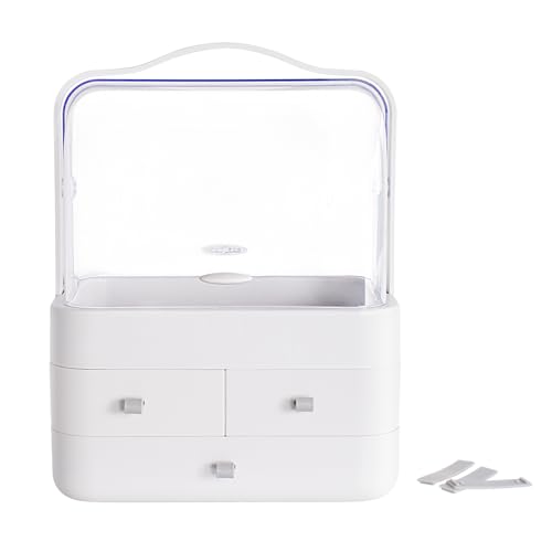 Fancial Modern Transparent Cosmetic Organizer Cover Type Extra Large