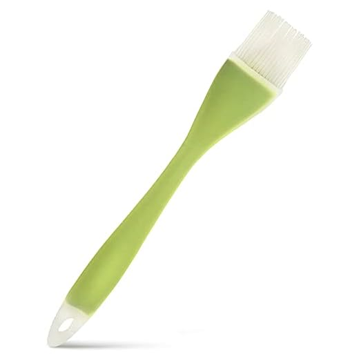 ORBLUE Pincel de silicona de calidad profesional para pastelería e hilvanado, Verde