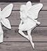 1pc Lovely Three Fairies Angle Shape Silicone Mold for DIY Candy Soap Mould Crystal Jelly Shots Pudding Desserts Gum Paste Chocolate Fondant Mold Cupcake Cake Topper Decoration Handmade Ice Cream