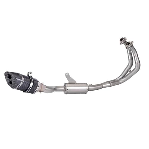 Système d'échappement complet FZ07 MT-07 adaptateur 51mm