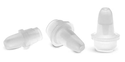 15 mm Natural LDPE Controlled Dropper Tip Plugs