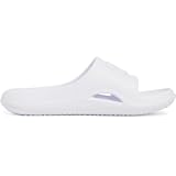 Under Armour Sandalias deportivas Locker V para mujer, Talla 27, Blanco