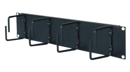 APC AR8425A Organisateur de Câbles Horizontal 1U Noir pour Rack NetShelter
