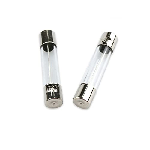 Fusible tube en verre 5x20mm 250V rapide | Assortiment 100 pièces multi-ampérage pour réparation