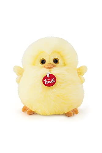 Trudi Fluffies Fluffy Chick Plush Toy - Soft Yellow Cuddly Chick - 16x20x15 cm - Machine Washable - Suitable from Birth - Gift for All Occasions