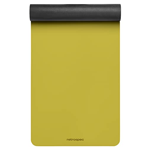 Retrospec Laguna Yoga Mat For Men & Women - Non Slip Exercise Mat, 5Mm Thick With Moisture Absorbing Surface For Yoga, Pilates, Stretching, Floor & Fitness Workouts Avocado Green #TOP3