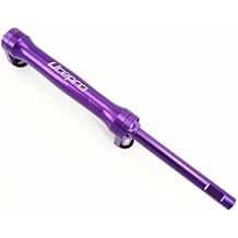 London Craftwork Easy Wheels Extender ver 2.0 For BROMPTON + 2 Wheels Improved Version PURPLE Extender ONLY No Wheels