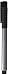 Faber-Castell India Ink Pitt Artist Pen, Bullet Nib 1.5 mm, Metallic Silver (FC167398T)