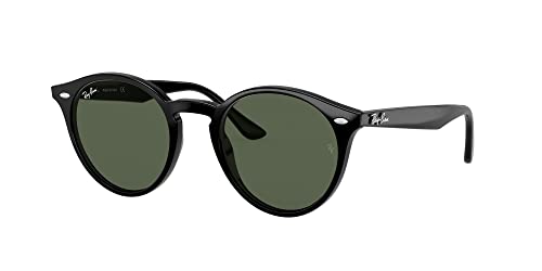 Ray-Ban RB2180 Sunglasses Bundle: RB 2180 601/71 Black Dark Green and Universal Anti-slip Silicone Leash