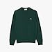 Lacoste Men's Monochrome Cotton V-Neck Sweater, Sinople, X-Large