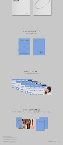 LE SSERAFIM LENIVERSE PHOTOBOOK édition premium box de collection - 3