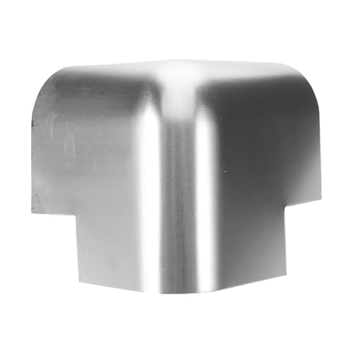 Parliky Protezione Angolare in Alluminio per Cassone Camion Paraspigoli Grigi per Bordi e Carichi Pesanti Accessori Interni per Camion Refrigerati e Camper Protezioni per Telai e