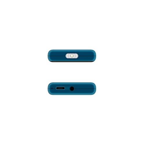 Image of Philips All-New E2104S Sleek & Stylish |Keypad Mobile with 2.0 inch TFT Screen|1000 MAH Battery | 2030mm Speaker| Type C Charging | Bright Torch| Digital Camera|Crystal Blue