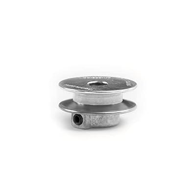 Terre Products, Heavy Duty 2 V-Groove Drive Pulley, Precision 1/2 Bore, Robust Z3A Zinc Alloy Die Cast Pulley