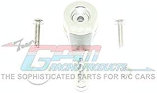 GPM For Traxxas TRX-4 Defender/Tactical Unit/Ford Upgrade Parts Aluminum 25T Servo Horn With Built-In Spring (4 Positioning Holes) - 1Pc Set Silver