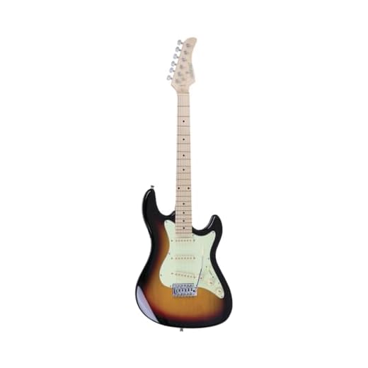 1. Guitarra Strato Sunburst – Strinberg