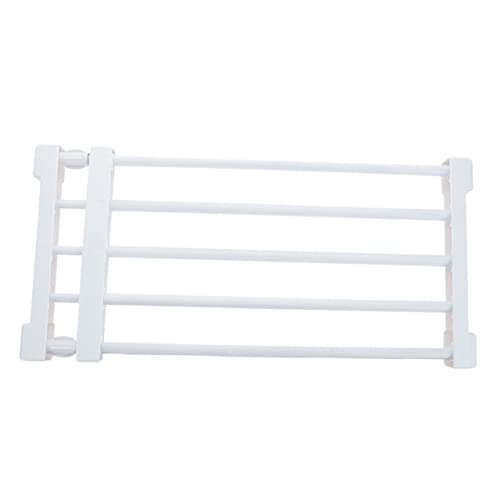 CAXUSD Practical Tension Shelf Linen Closet Organizer Closet Racks Expandable Shelves