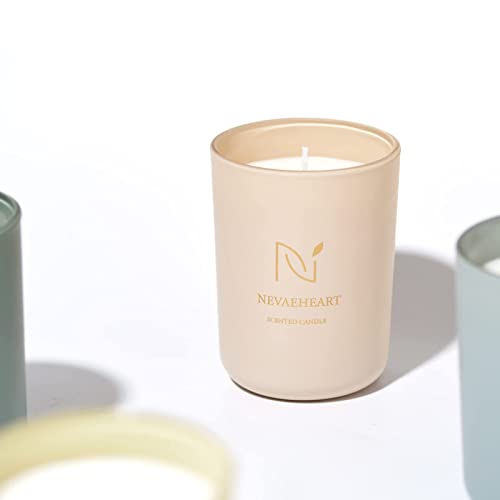Nevaeheart Scented Candle For Home,Blackberry Bergamot,8.1Oz Candle Gift Set For Women, Natural Soy Wax, Home Fragrance With Gift Box #TOP3