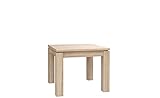  Furniture24 Tisch Küchentisch Esszimmertisch Esstisch ausziehbar 90-180 cm (Sonoma Eiche)