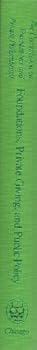 Hardcover Foundations, Private Giving, and Public Policy: Report and Recommendations of the Commission on Foundations and Private Philanthropy Book