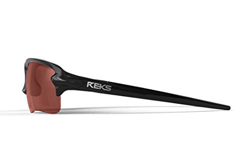 REKS Polarized Sling blade Sunglasses - Unbreakable frame3