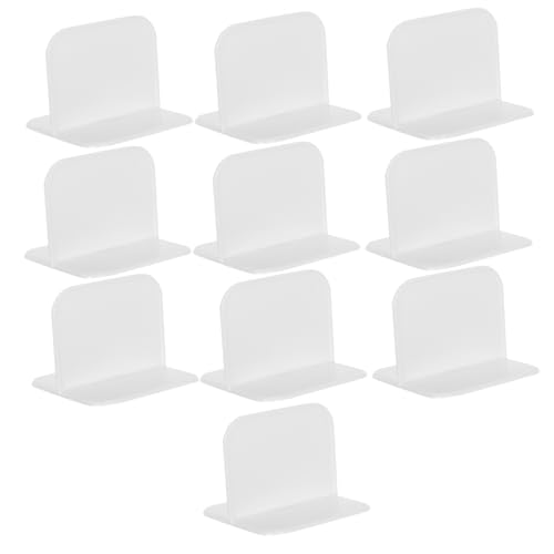 DOITOOL Bumper Parts 10 Pack Stabilizer Clips Toddler Gate Fixing Floor Holder Anti-Skid Suction Cups Easy Install Playard Accessories