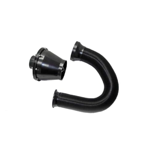 Kit d'aspiration air froid 76mm noir contre la perte de puissance