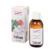 Loção pós-depilação Depileve Folisan, 150 mL