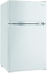 Danby Designer Two Door Mini Fridge, White