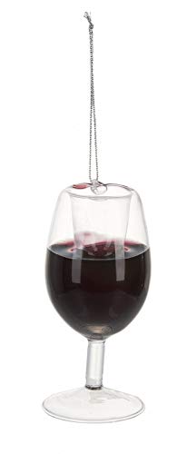 Ganz Merry Merlot Wine Glass Ornament