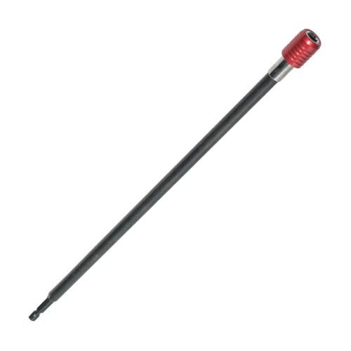 Hexagonal Handle Red Extended Quick Released Locking Extension Rod 300mm Screwdriver Secure Grip Extension Rod