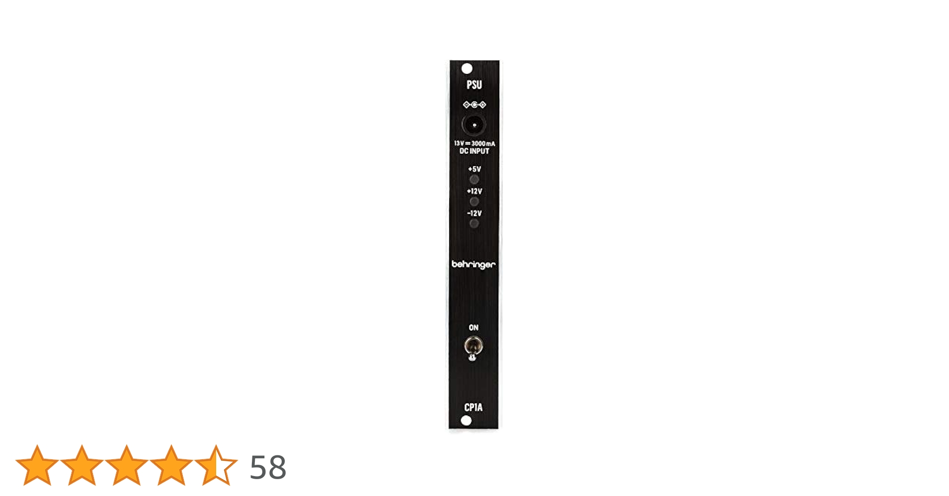 CP1A 電源モジュール　behringer ユーロラック　モジュラーシンセ BEHRINGER CP1A 電源モジュール 送料無料 | サウンドハウス