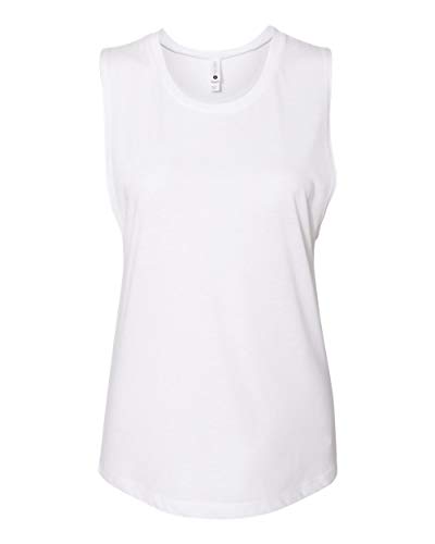 Next Level Ladies' Festival Muscle Tank S WHITE