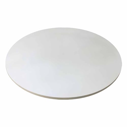 Image of 28" & 39" Lazy Susan Turntable - Wooden Rotating Tray for Dining Table - 360° Swivel Serving Plate - Perfect for Easy Food Sharing & nization (Wood Color)