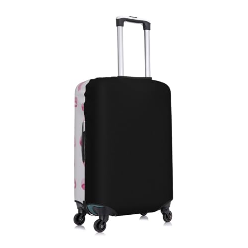 Pink Bows Travel Luggage Covers For Suitcase Elastic Suitcase Protector Anti-Scratch Spandex Baggage Covers Fits 18-32 Inch Luggage Medium3