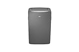 LG LP1417SHR 115V Portable Air Conditioner with Supplemental Heating in Graphite Gray for Rooms up...