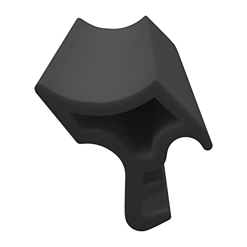DIWARO.® Junta de marco de acero SZ021 | 5 metros lineales | para puertas interiores y marcos de puertas de acero color negro Cover