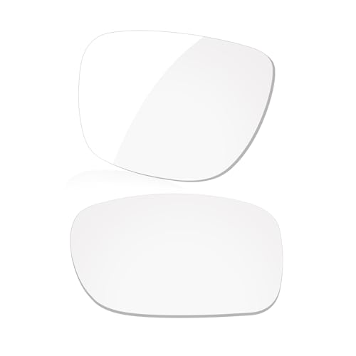 LenzReborn Transitional Replacement Lenses for RayBan Meta Wayfarer RW4006-50/RW4008-53 & Gen 2 RW4012 50mm & 53mm AI Glasses (HD Clear)