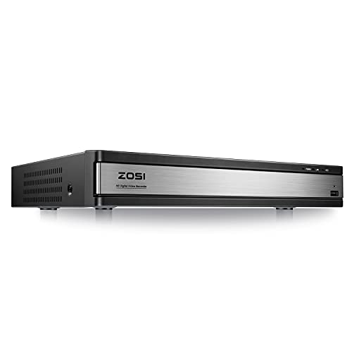 ZOSI Full 1080p H.265+ 16 Channel DVR for Security Camera, Hybrid 4-in-1 CCTV DVR Surveillance System(Analog/AHD/TVI/CVI),Motion Detection,Mobile Remote Control,Email Alarm (No Hard Drive Included) ZOSI Full 1080p H.265+ 16 Channel DVR for Security Camera, Hybrid 4-in-1 CCTV DVR Surveillance System(Analog/AHD/TVI/CVI),Motion Detection,Mobile Remote Control,Email Alarm (No Hard Drive Included)