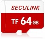 64GB TF Memory Card FAT32 Format Class 10 High Speed Reading/Writing 24/7 Recording for Security Camera Dash Cam and More