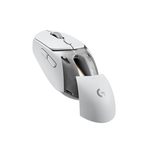 Ratón gaming ligero Logitech G309 con 6 botones programables y sensor Hero 25K blanco 4