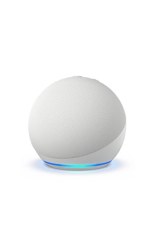 Echo Dot (Neueste Generation) | Smarter WLAN- und Bluetooth-Lautsprecher und gigantischem, sattem Klang | Weiß, mit Alexa+ Early Access