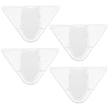 WATIIFUFU Verrou de Sécurité pour Porte Coulissante en Abs Transparent, Facile à Installer, Limite L'ouverture, pour Portes D'armoire, Lot de 4 Pièces pour Garçon et Filles