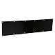 National Hardware N270-352 Trittplatte, 20,3 x 86,4 cm, Mattschwarz