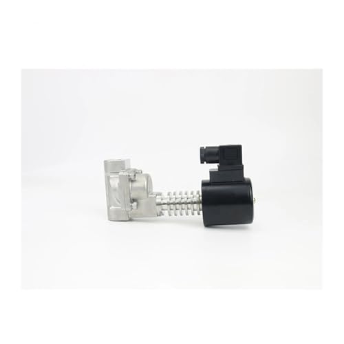 Válvula solenoide de acero inoxidable de 3 8in y 300 grados 4